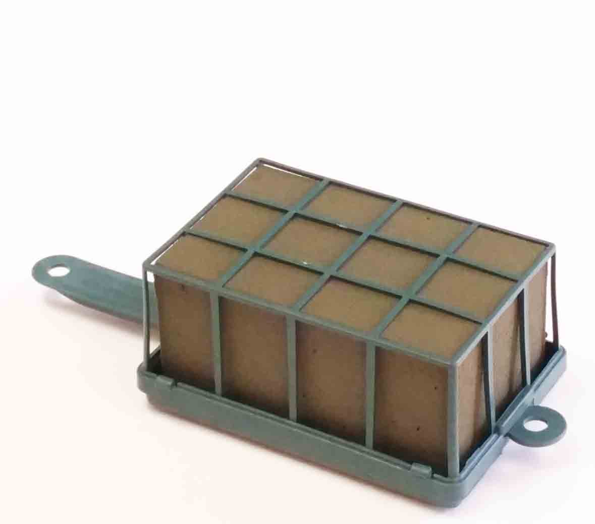 12451 - 7 x 5 x 3" Floral Cage Arranger - 4.75 ea, 4.25/12