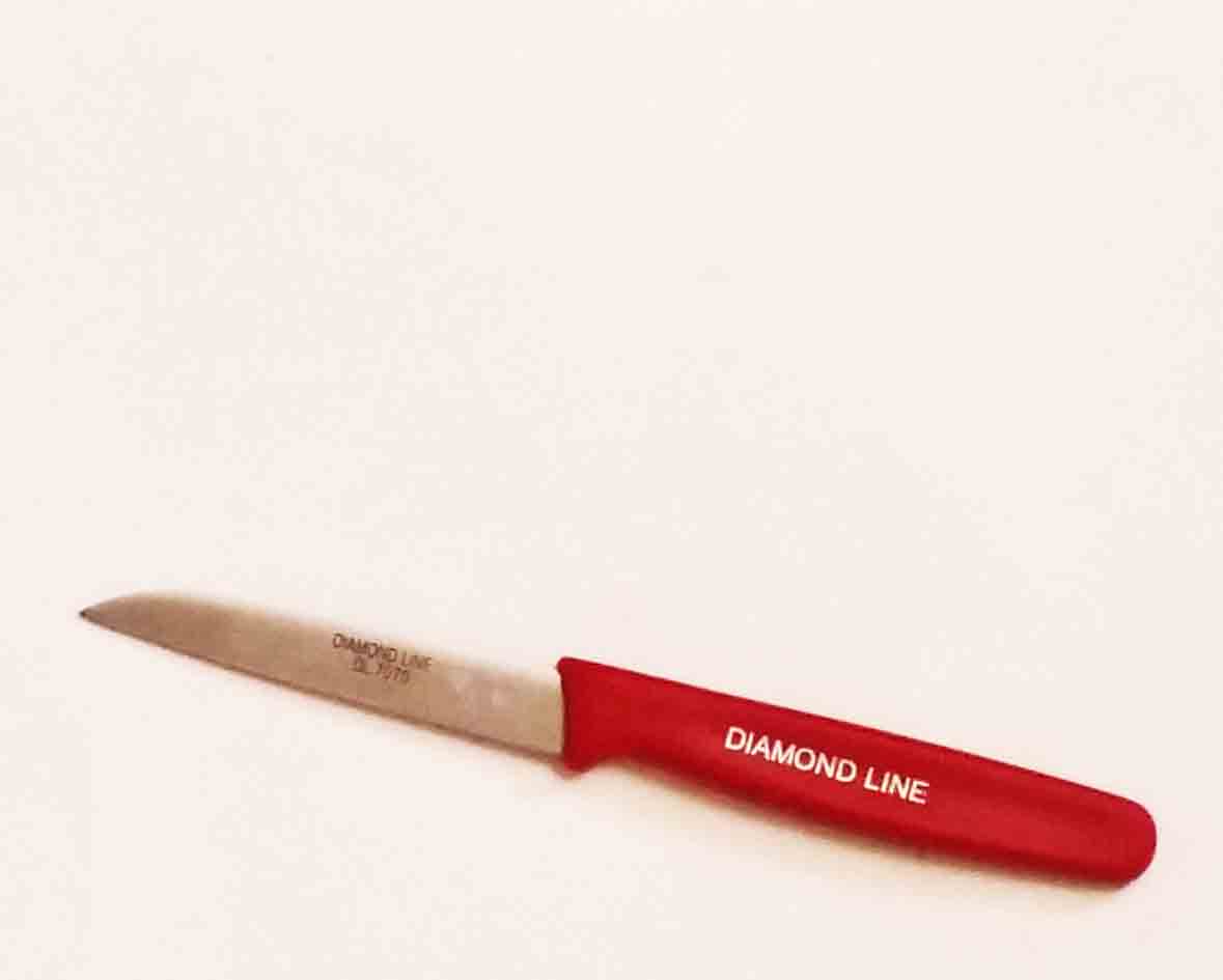 7071 - 7.25" Diamond Line Straight Blade Knife - 4.20 ea