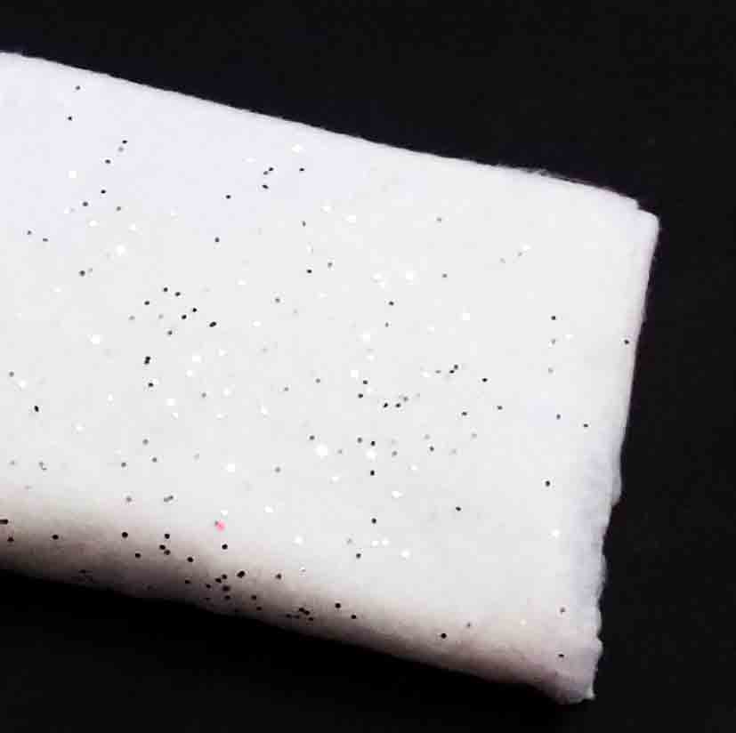 X387 - 35 x 60" Snow Blanket with Glitter - 4.95 ea