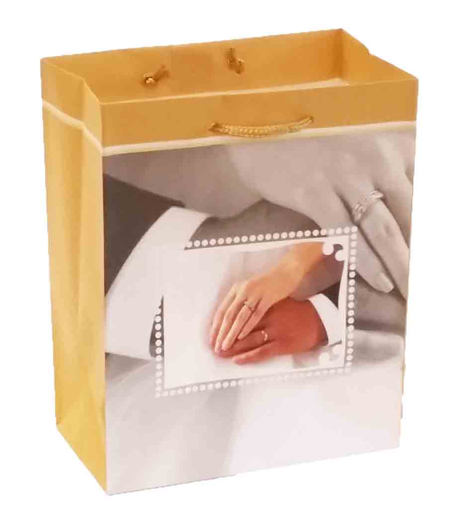 1061 - 4 x 7 x 9" Wedding Gift Bag - .95 ea, .75/12