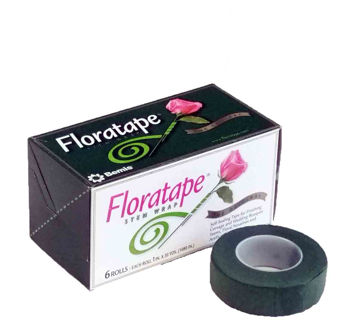 3100 - 1" Floratape Stem Wrap - 6.55 ea, 6.25/6