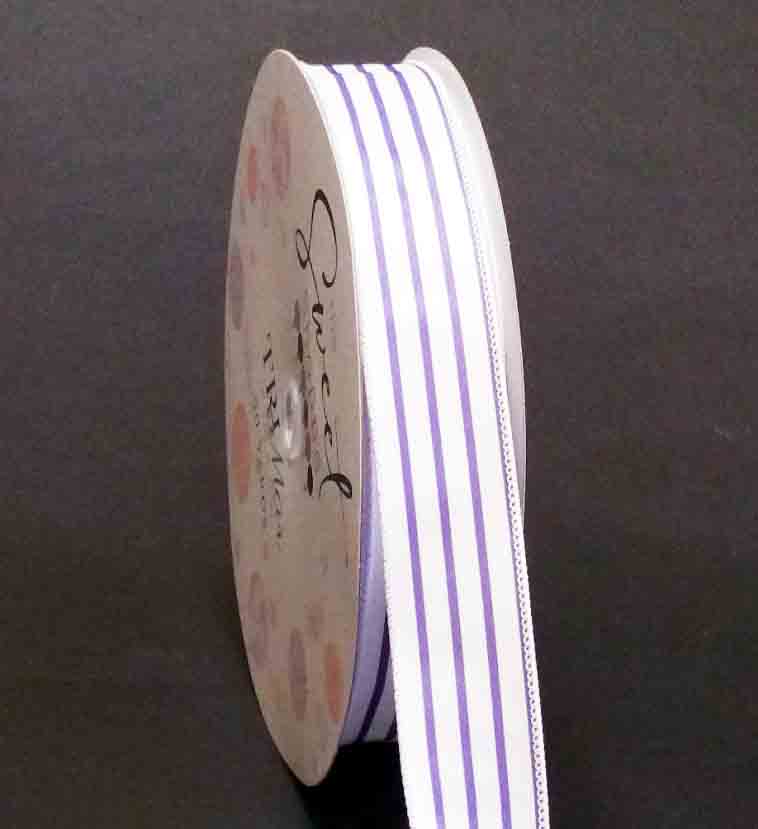 9650 - 1.5" x 50 yds Wired Candy Striped -9.50 bolt