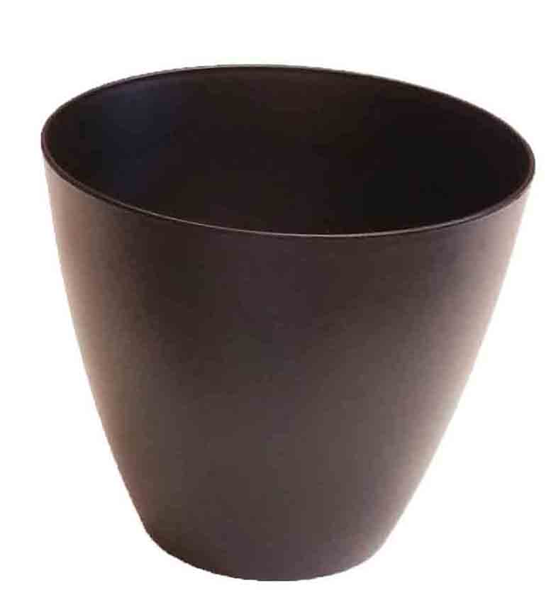 7815 - 10" Black Modern Planter - 9.30 ea