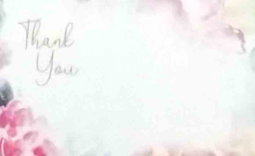 AC4999 - Thank You - 2.45 pkg, 2.25/10