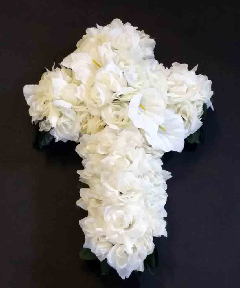1883 - 22" Cream/Ivory Decorative Cross - 32.50 ea