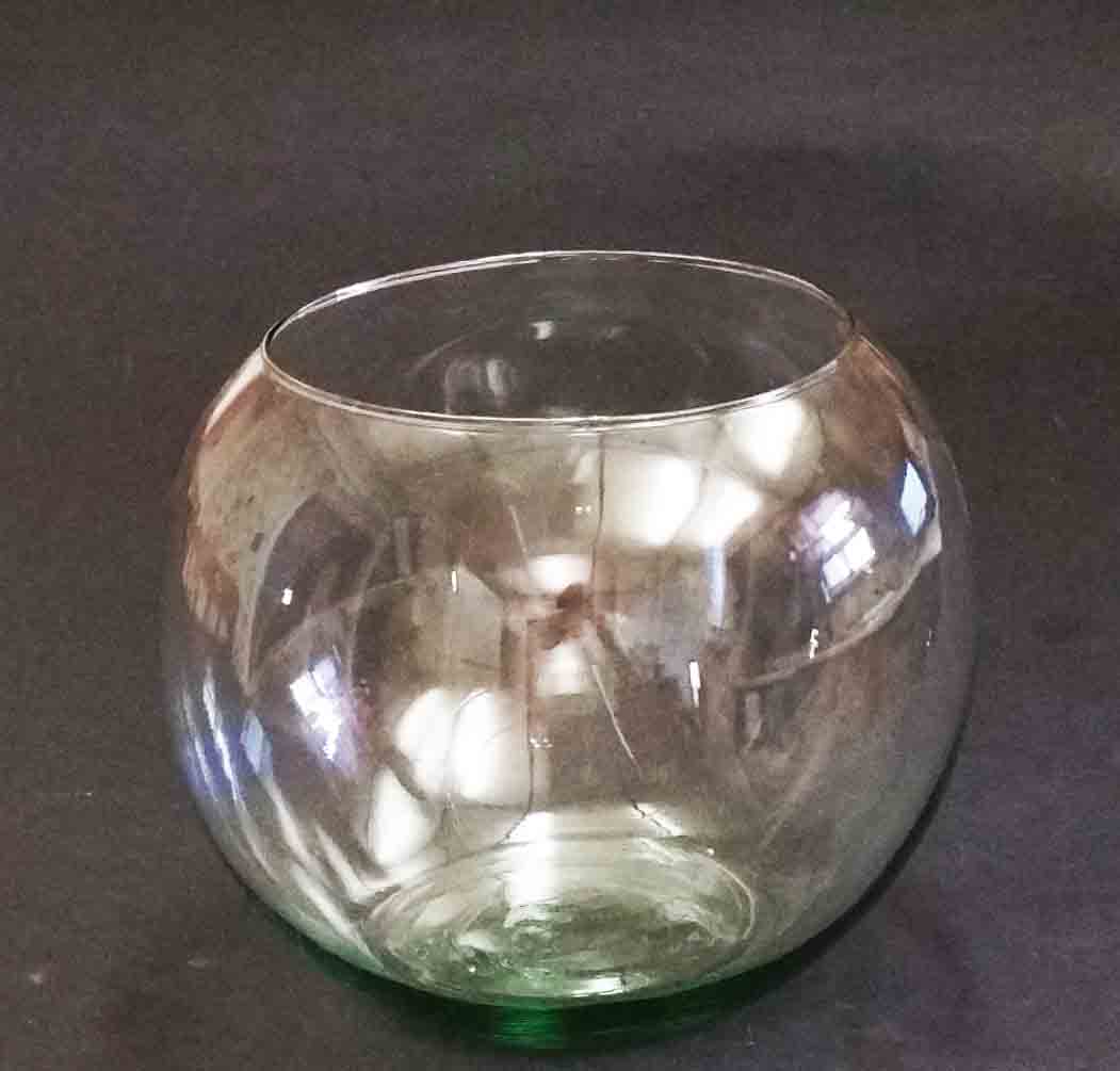 GL914 - 5" Plain Bubble Bowl - 4.25 ea, 3.95/12