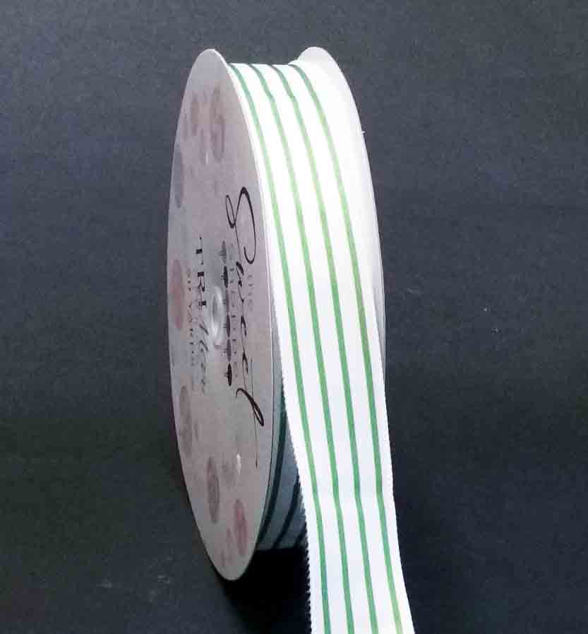 9650 - 1.5" x 50 yds Wired Candy Striped - 9.50 bolt