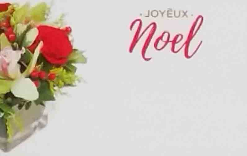 AZ5993 - Joyeux Noel - 2.45 pkg, 2.25/10