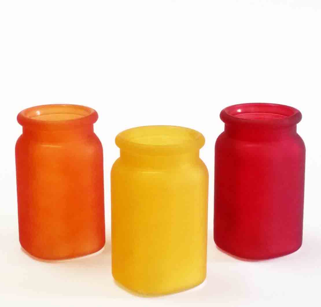 GC3279 - 6.5" Campfire Hammered Jar - 3.45 ea, 3.22/24 ea