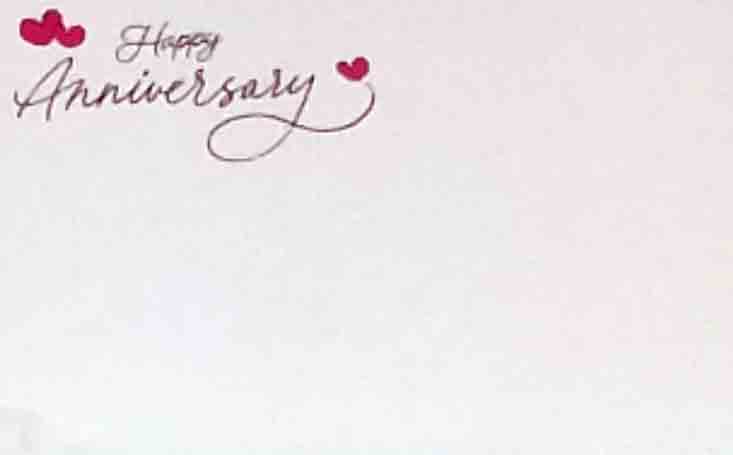 AC5177 - Happy Anniversary - 2.45 pkg, 2.25/10