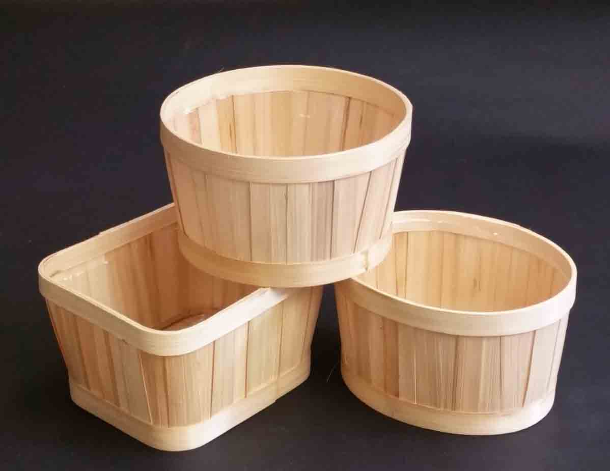 19758 - Orchard Baskets with Liners - 5.45 ea, 4.95/36