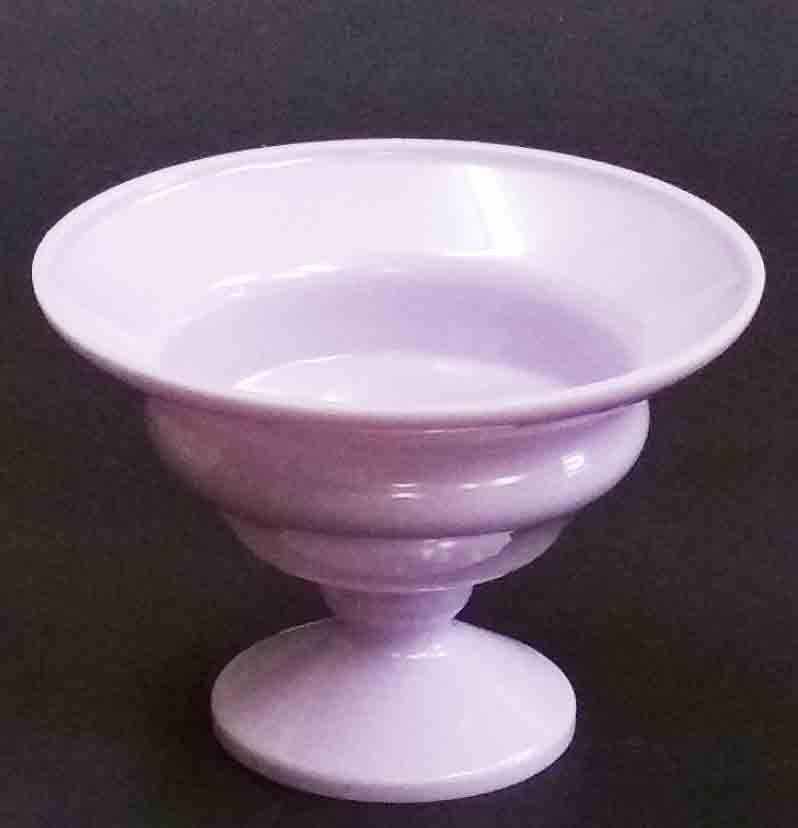 1371 - 7.25" Iliad Pedestal Bowl - 4.25 ea, 4.00/24