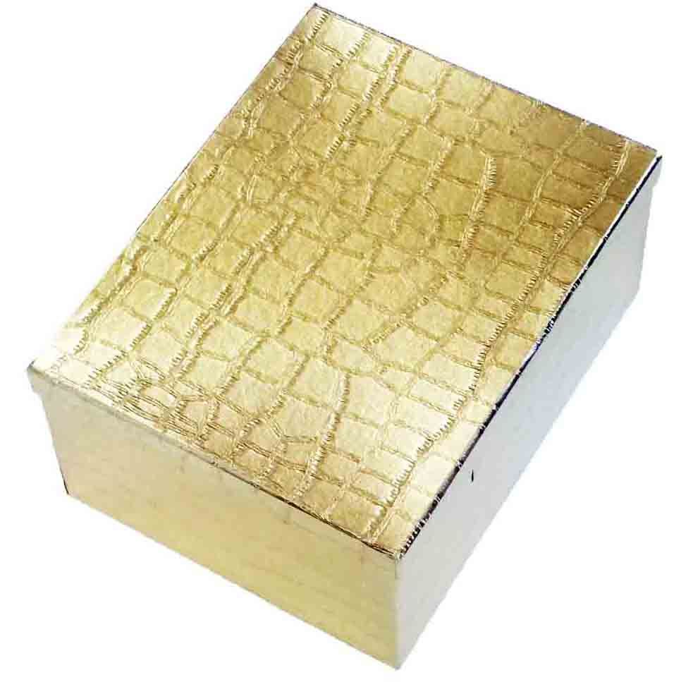 X680 - Gold Rectangular Gift Boxes - 41.25 set of 6