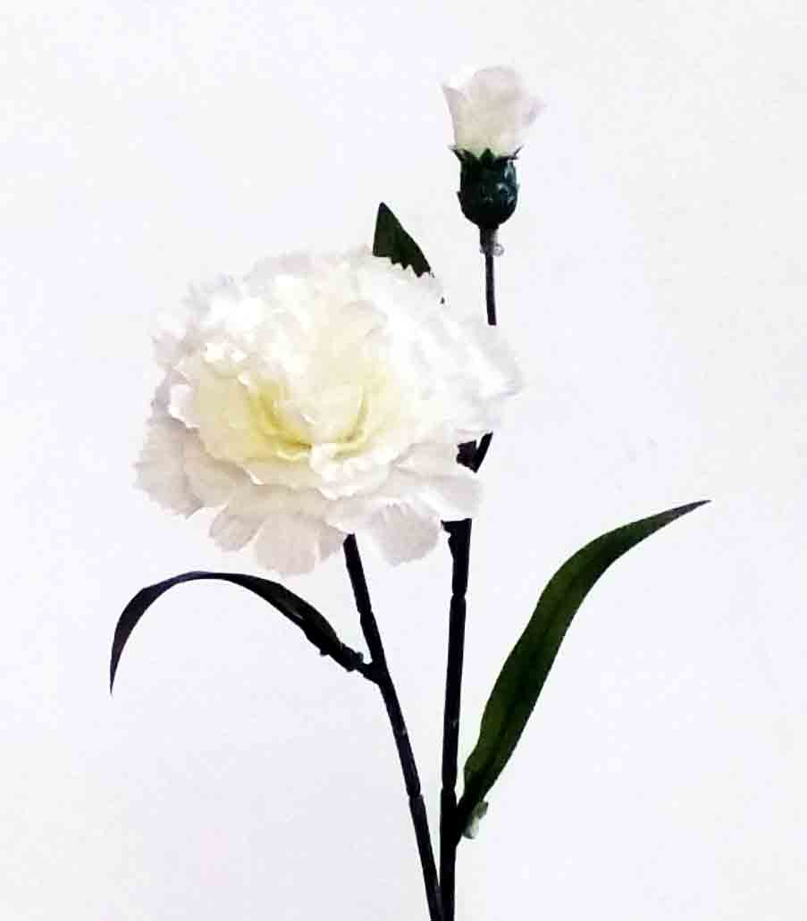 C953 - 15" Carnation Stem with Bud - 1.25 ea, .95/48